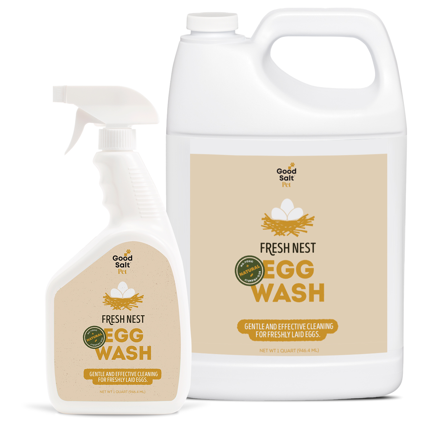 Good Salt Pet Fresh Nest Egg Wash Bundle