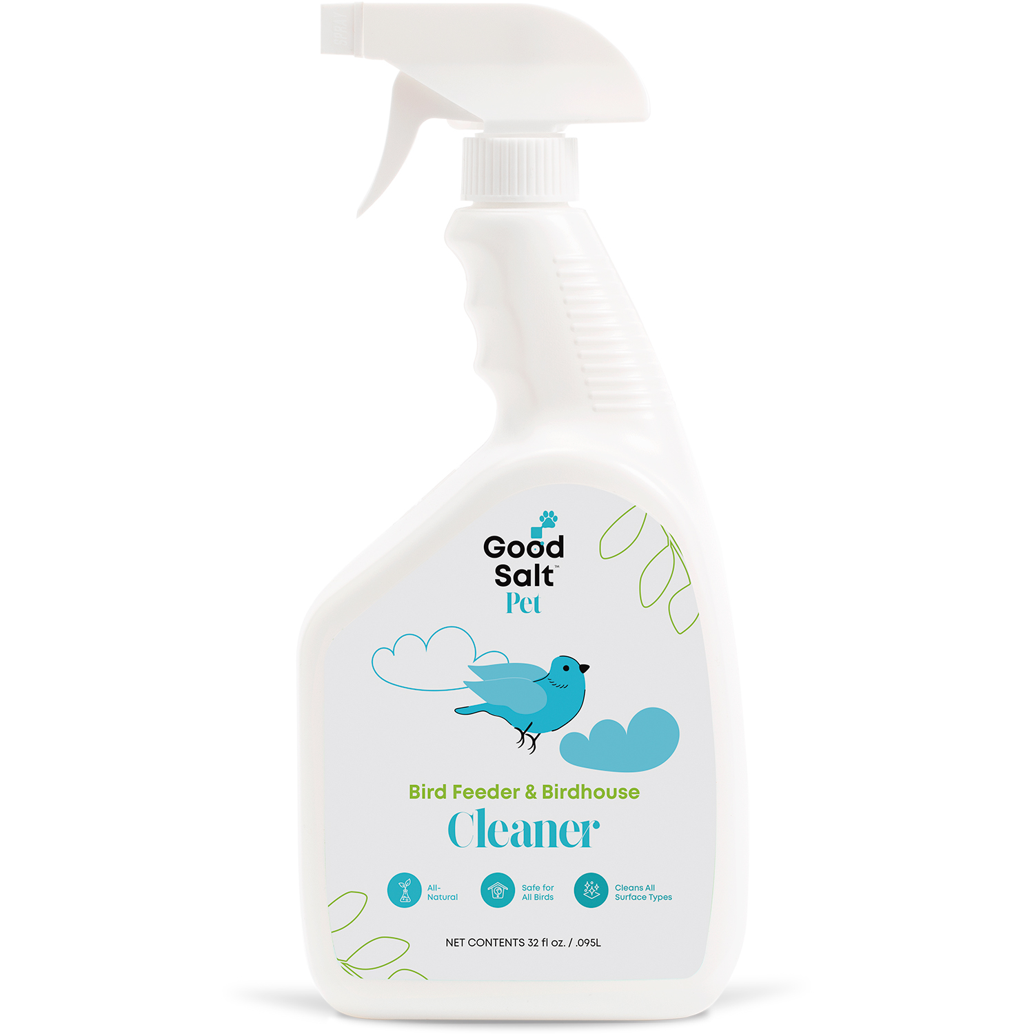 Good Salt Pet Bird Feeder & Birdhouse Cleaner 32 oz