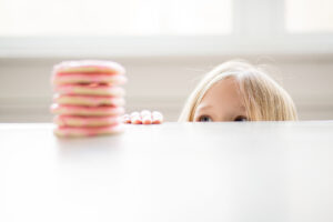 child counter food clean