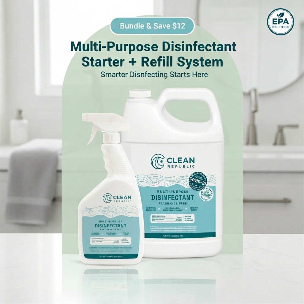Multi-Purpose Disinfectant Starter + Refill System